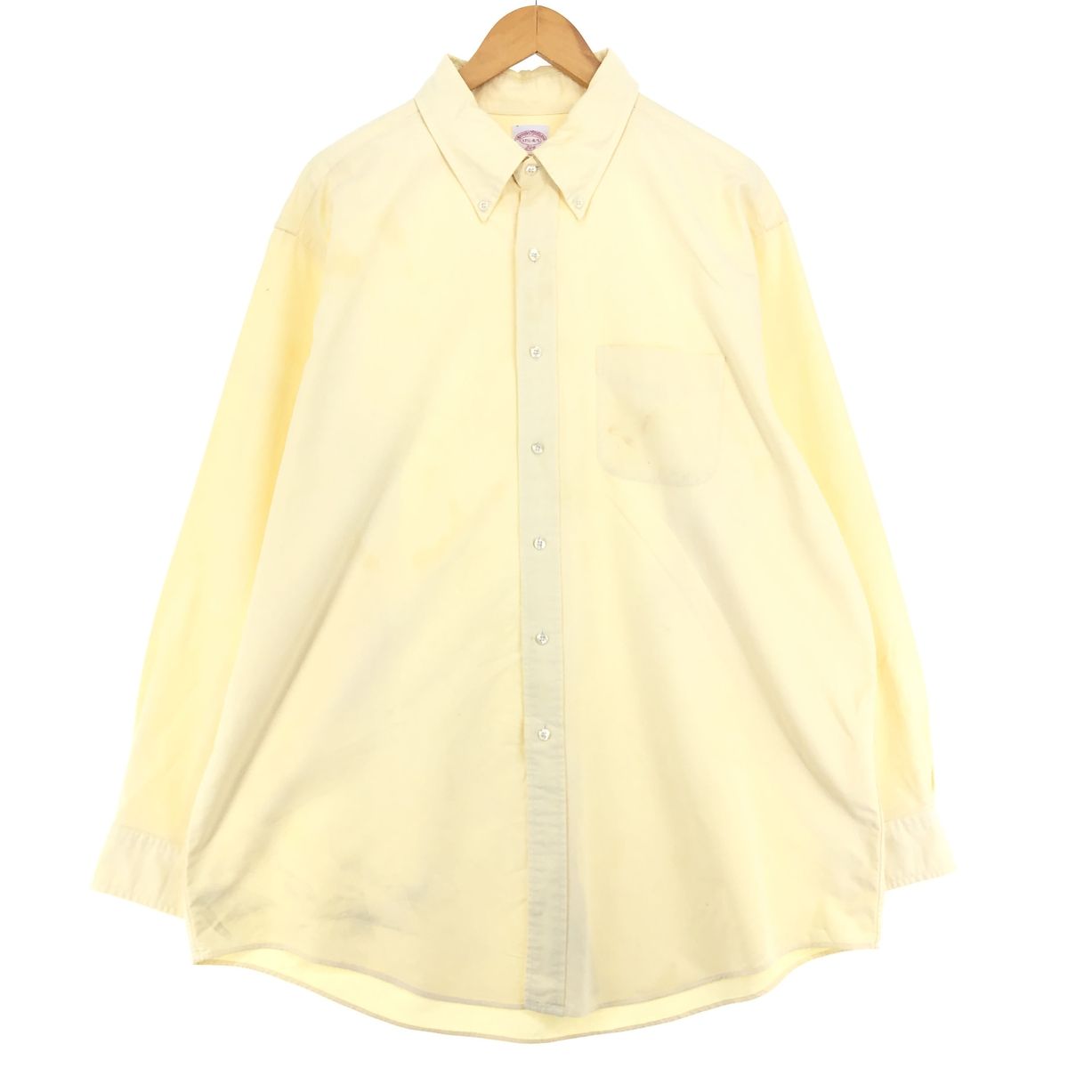 古着 ブルックスブラザーズ Brooks Brothers 346 長袖 ボタンダウンシャツ メンズXL/eaa428851