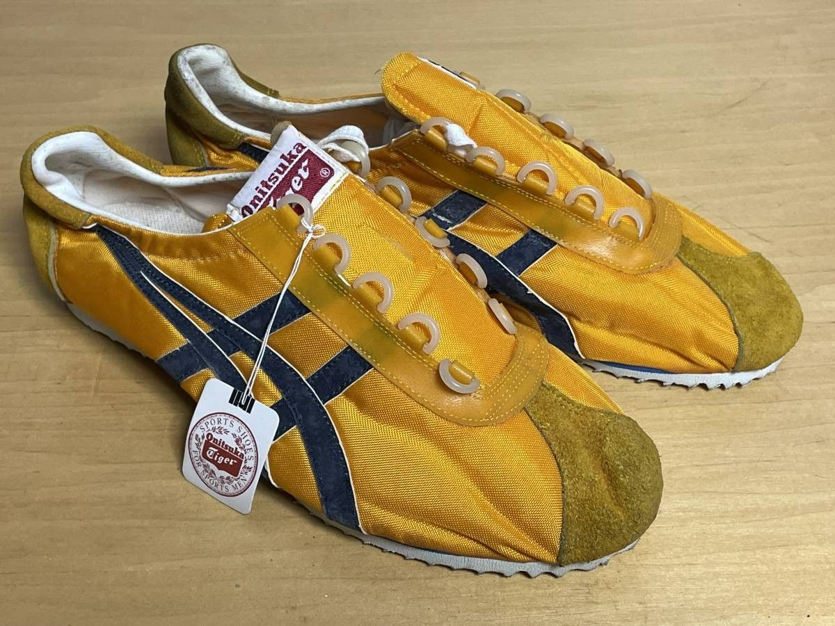 超レア　70s Vintage オニツカタイガー　トラックジャケット　イエロー Yahoo!オークション -「オニツカタイガージャージ」(スポーツ