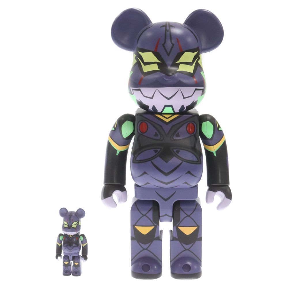 MEDICOM TOY - MEDICOM TOY メディコムトイ BE@RBRICK シンエヴァンゲリオン劇場版I 第13号機 新塗装版 NEW PAINTED 100% &400% EVANGELION:3.0 +1.0 ベアブリック フィギュア パープル MEDICOM TOY (メディコムトイ) BE@RBRICK シンエヴァンゲリオン