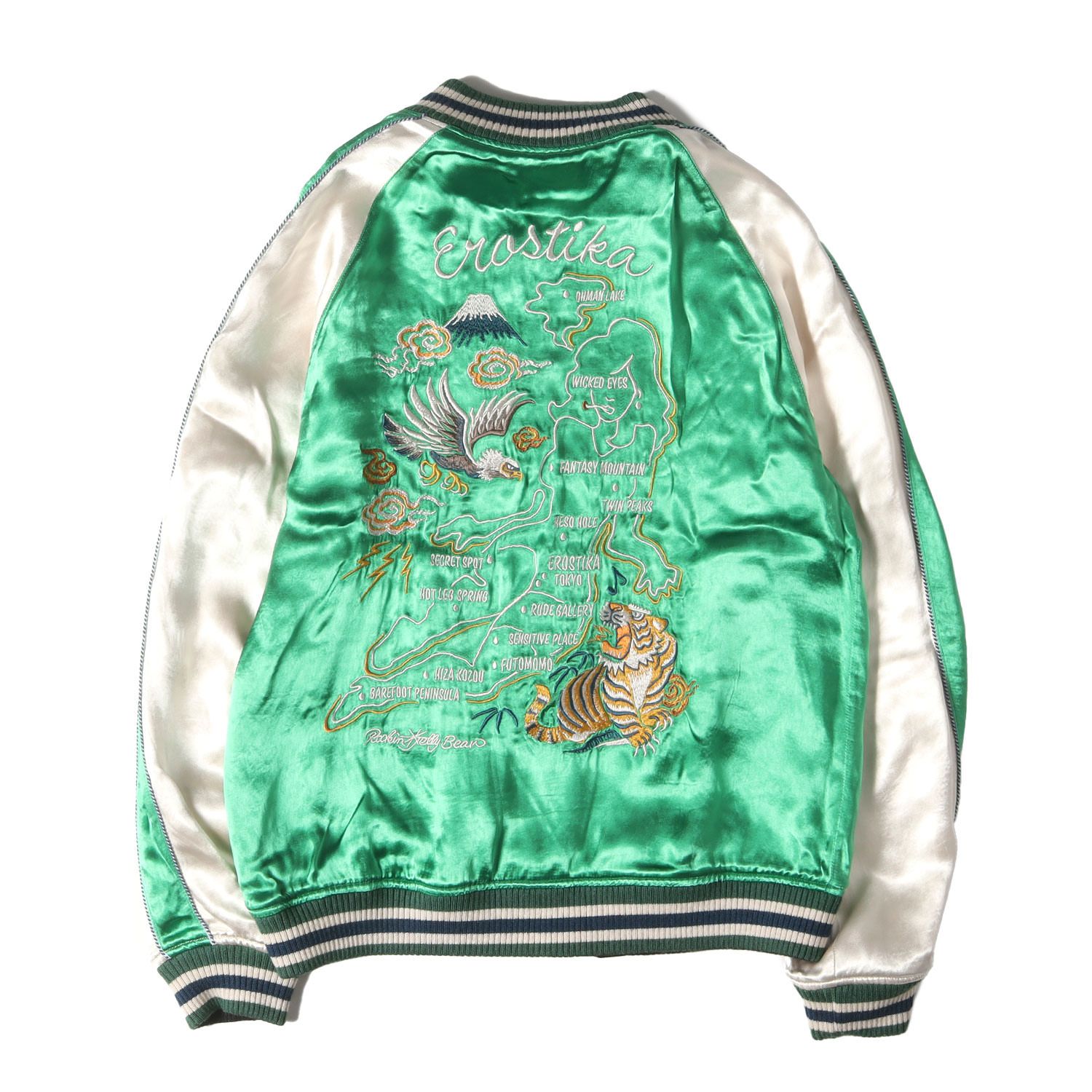 ルードギャラリー　マリアスカジャン　グリーン ルードギャラリー マリアスカジャン グリーン ルードギャラリー マリア