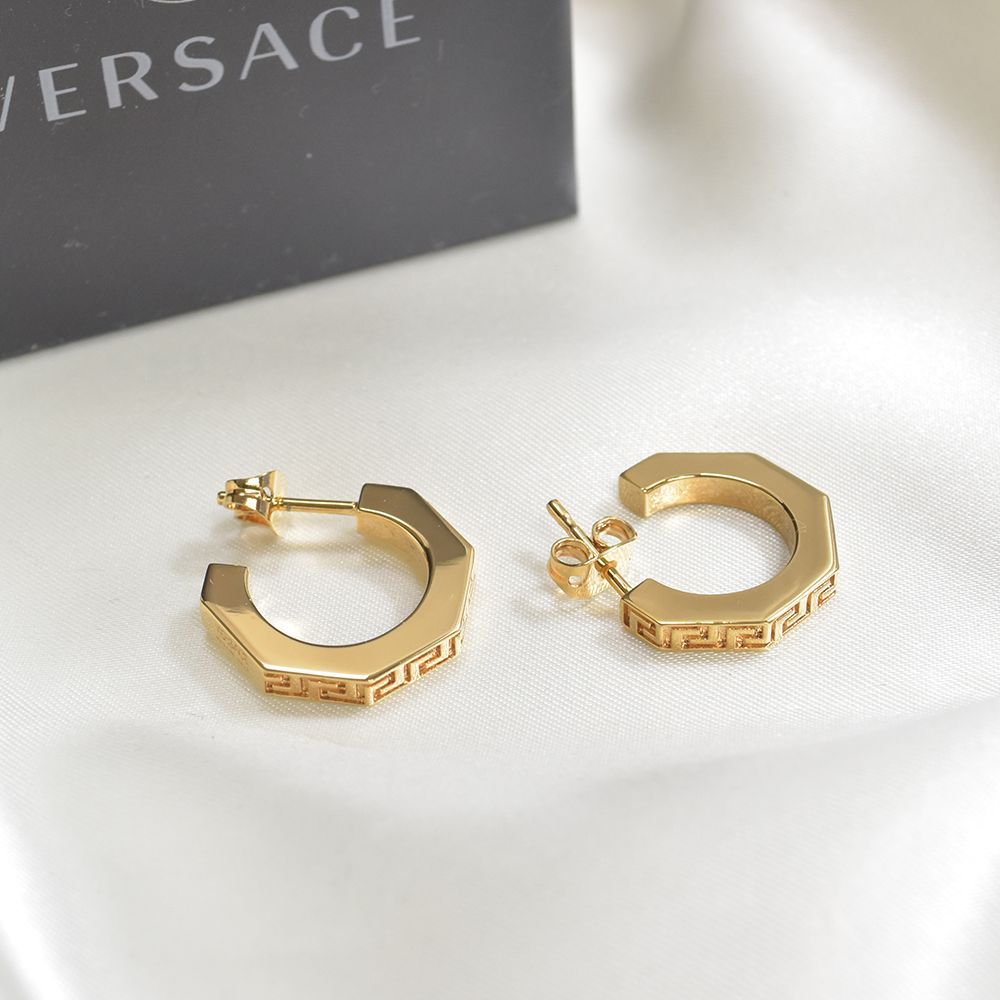 VERSACE ヴェルサーチェ グレカ 両耳 ピアス 1008760 ヴェルサーチェ VERSACE VERSACE グレカ 両耳ピアス 1008760