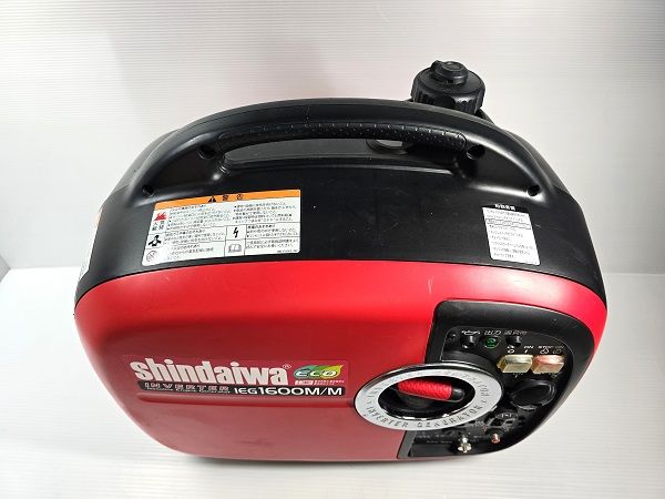 中古品】 新ダイワ shindaiwa やまびこ 小型発電機 インバーター ガソリンエンジン エコ機能付き IEG1600M-Y 災害  ○YR-17429○ - メルカリ