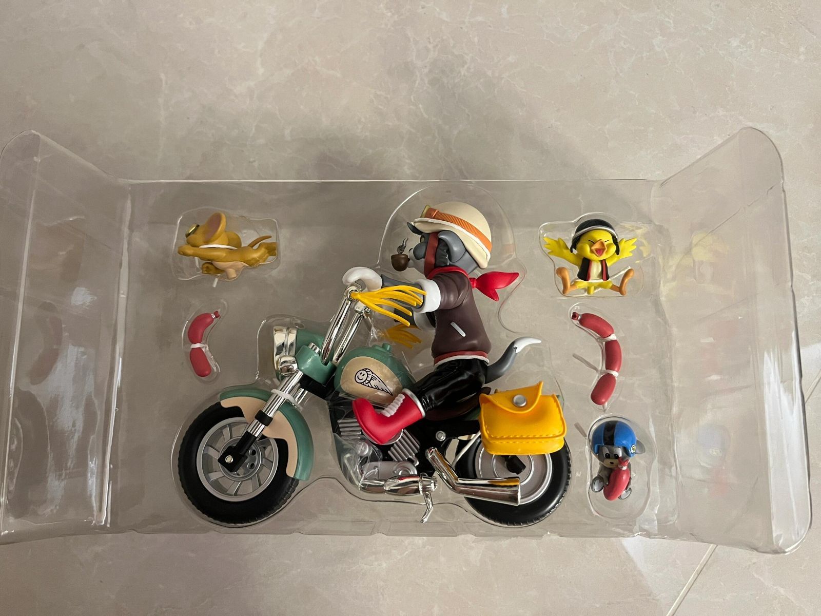 52toys x WarnerBrosトムとジェリー　レトロバイク　フィギュア