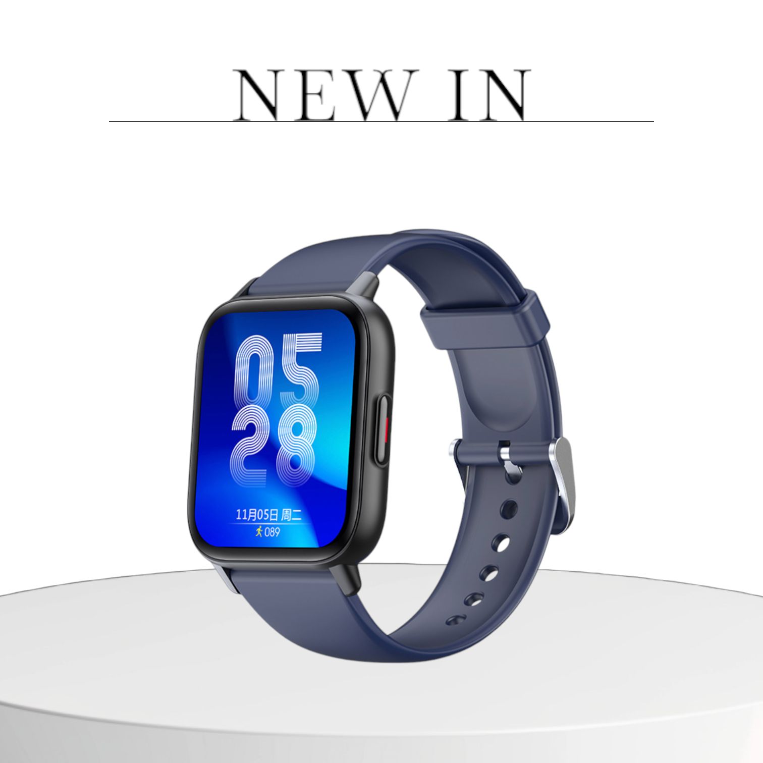 スマートウォッチ Bluetooth5.2 腕時計 1.69インチ大画面 a 3色ベルト 