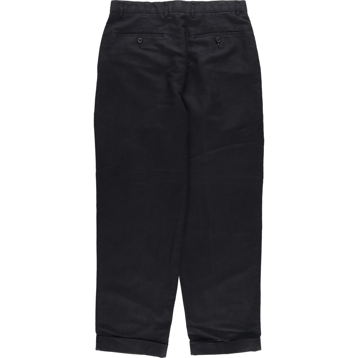 古着 90年代 ドッカーズ DOCKERS ツータック リネン×コットンパンツ