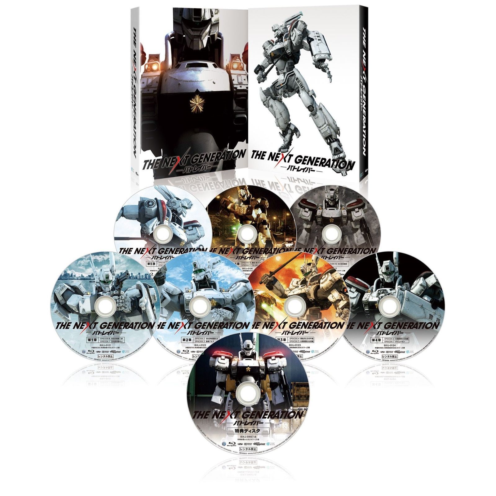 THE NEXT GENERATION パトレイバー|シリーズ全7章 Blu-ray BOX< プライス>