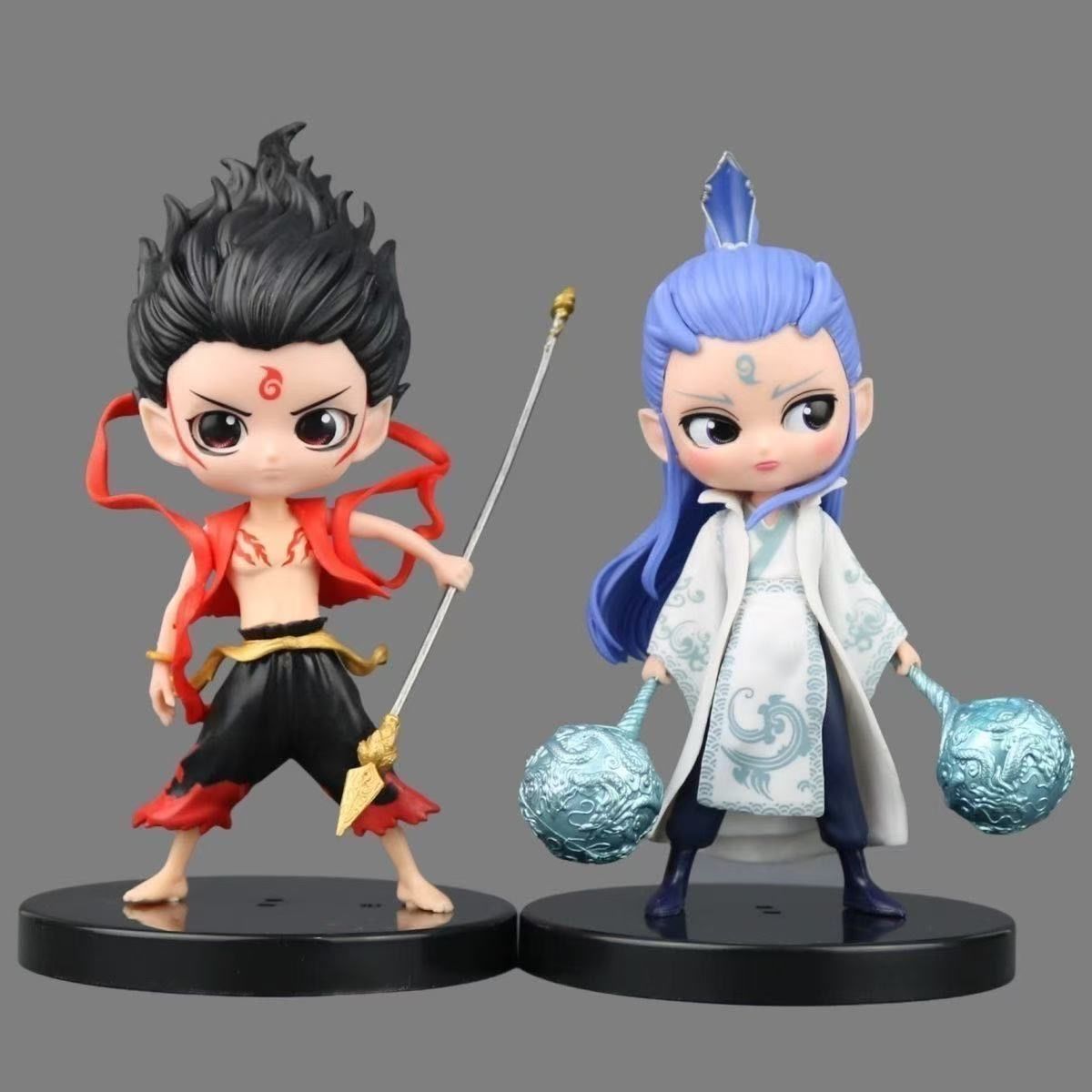 2点セット ??三太子 魔童降世 フィギュア 敖丙 フィギュア スタチュー おもちゃ 人形 モデル