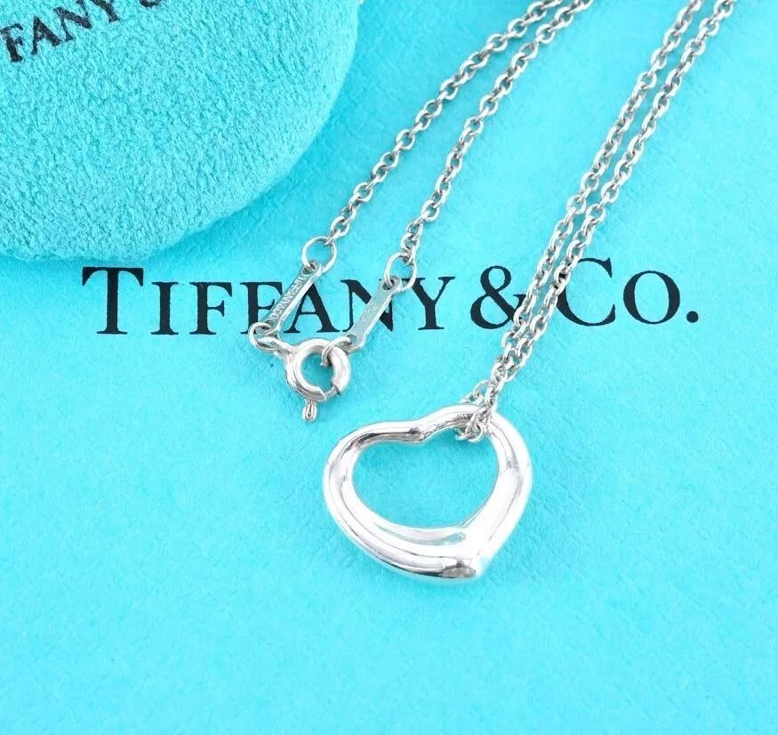 Tiffany & Co. ティファニー オープンハート PERETTI ネックレス