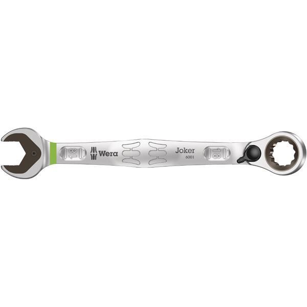 WERA ヴェラ コンビネーション ラチェットレンチ JOKER スパナ部内側口幅18mm 全長234mm 020073 工具 ツール DIY 作業工具 道具