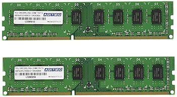 アドテック DDR3 1333/PC3-10600 Unbuffered DIMM 8GB×2枚組 ADS10600D-8GW