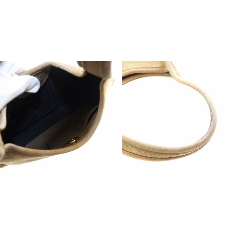 コーチ COACH エルゴ ヌバック ハンドバッグ スエード ベージュ 4399  