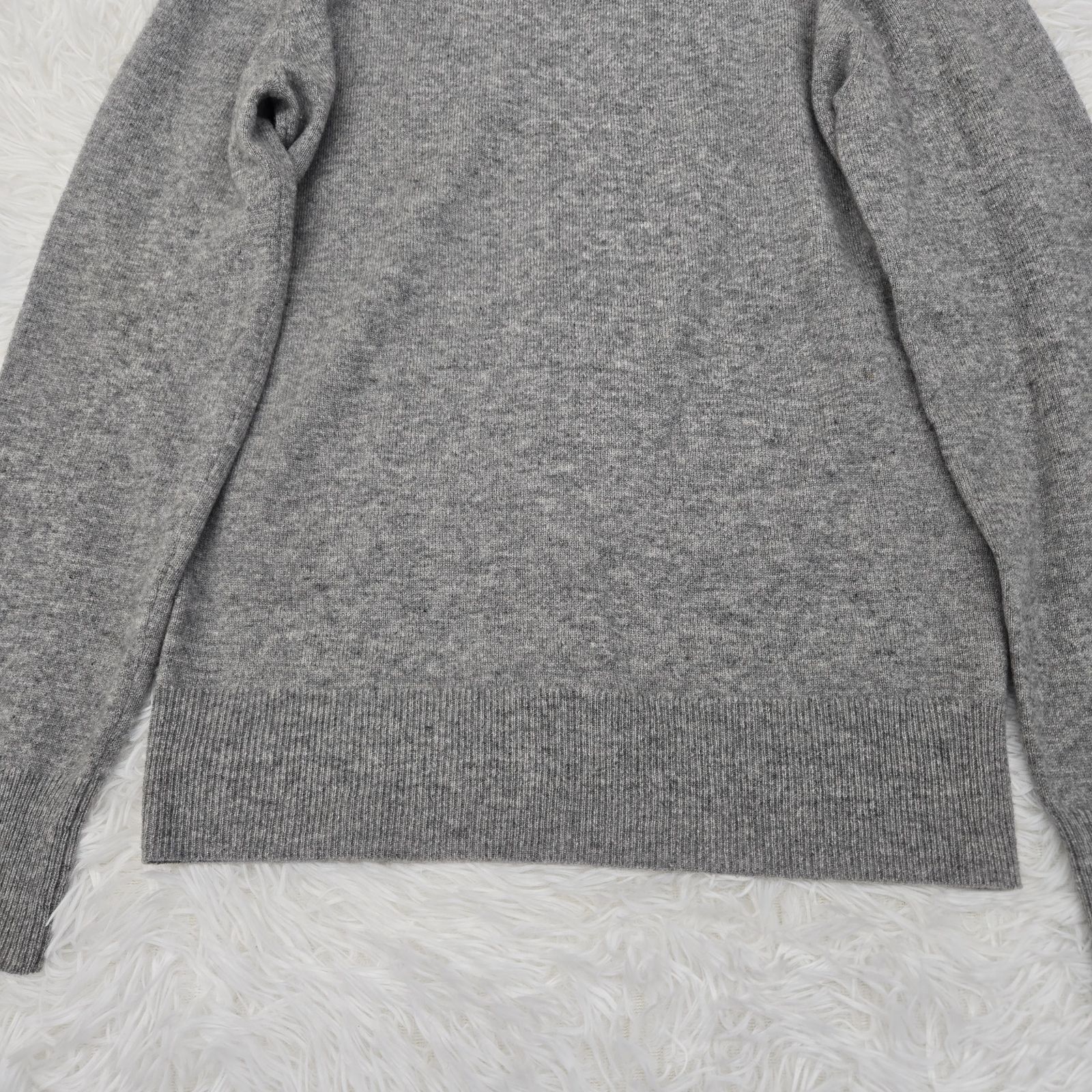 ボーダーズアットバルコニー 長袖ニット カシミア100% セーター 36