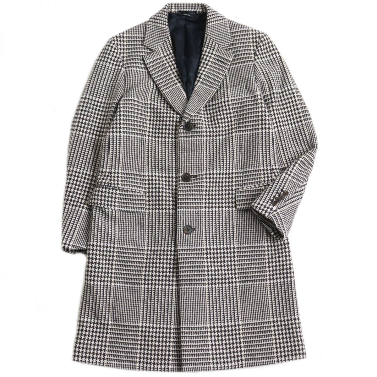 Hermes 振り分け 22SS エルメス メンズコート 美品 サイズ50