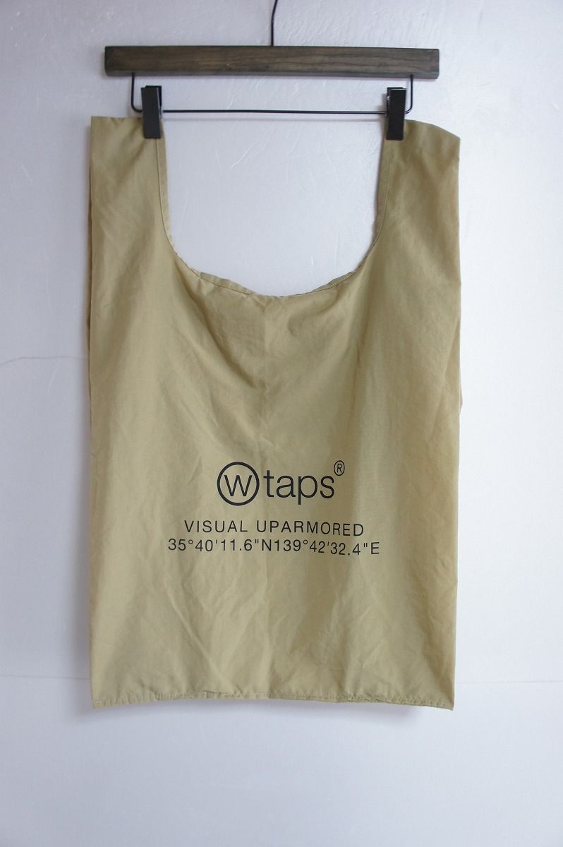 美品21SS WTAPSダブルタップス CONVENI BAG コンビニ トート バッグ パッカブル 211TQDT-CG05 BEIGE 725M★13