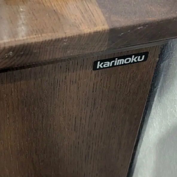カリモク 下駄箱 karimoku シューズボックス 昭和レトロ ブランド家具