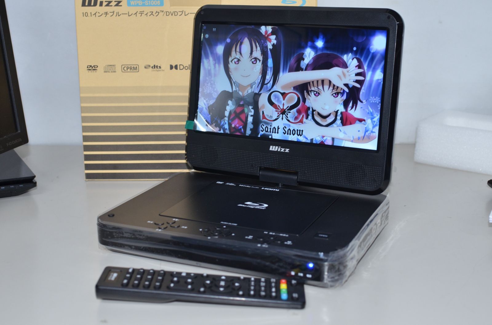 中古美品 ダイニチ電子 Wizz WPB-S1006 ブルーレイプレーヤー