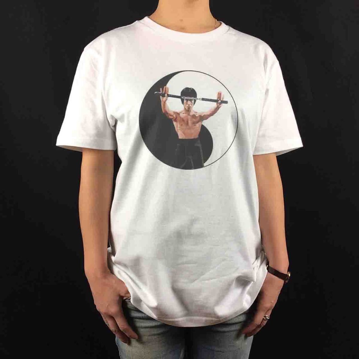 オリジナル Tシャツ ブルースリー 截拳道 ジークンドー ヌンチャク 