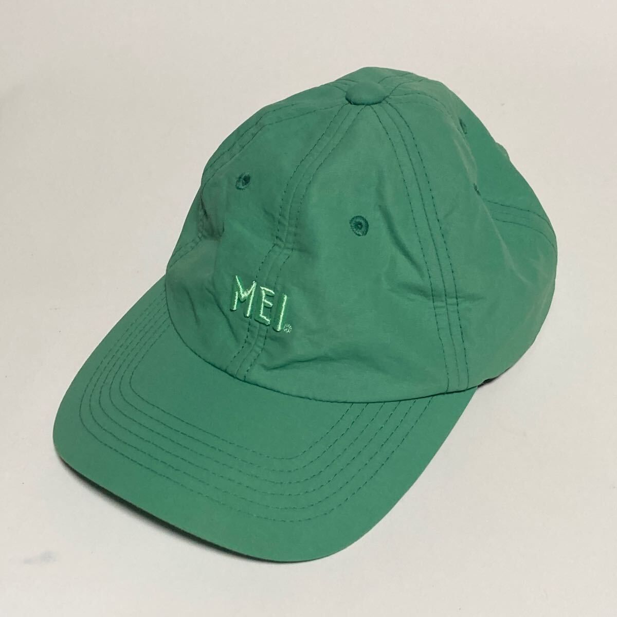 ユニセックス キャップ 2点 MEI ポリエステル キャップ ブラック