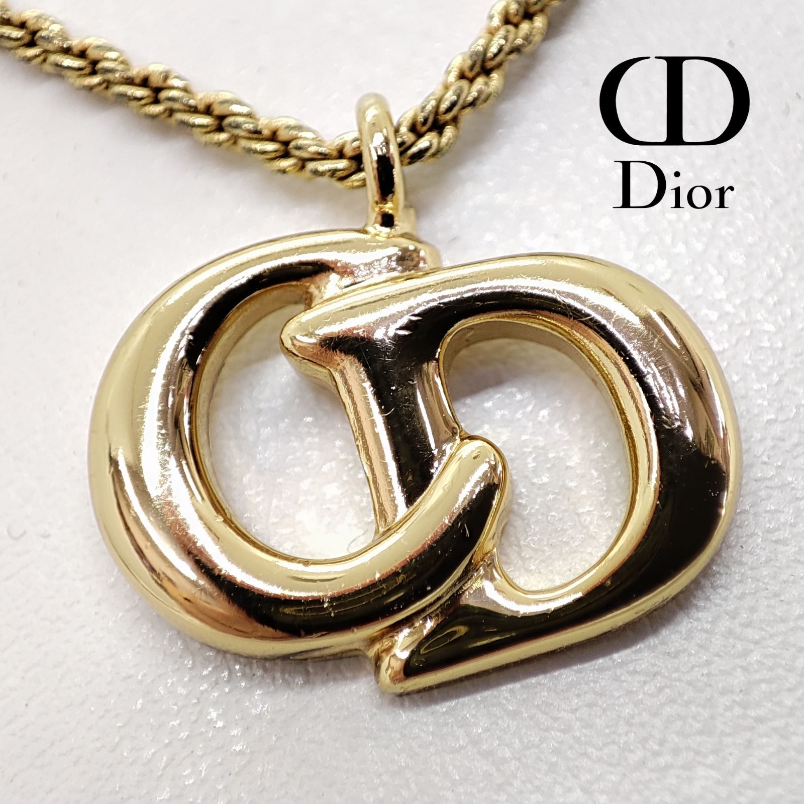 84%OFF!】 Christian Dior - ChristianDior ICON ペンダントネックレス