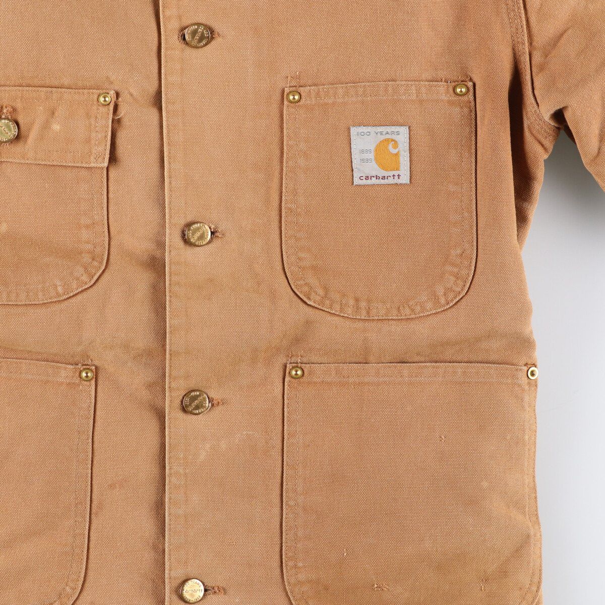 ビンテージ Carhartt ミシガンチョアコート カバーオール カーハート 古着 90年代 カーハート Carhartt ミシガンチョアコート デニム