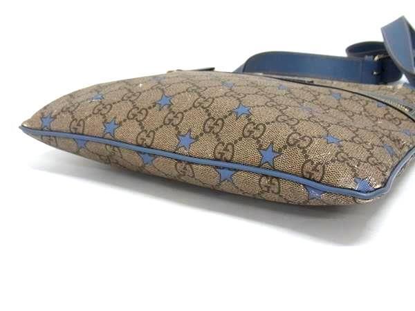 美品 GUCCI グッチ GGスプリーム　ベルト　PVC GUCCI グッチ ショルダーバッグ GGスプリーム スタープリント