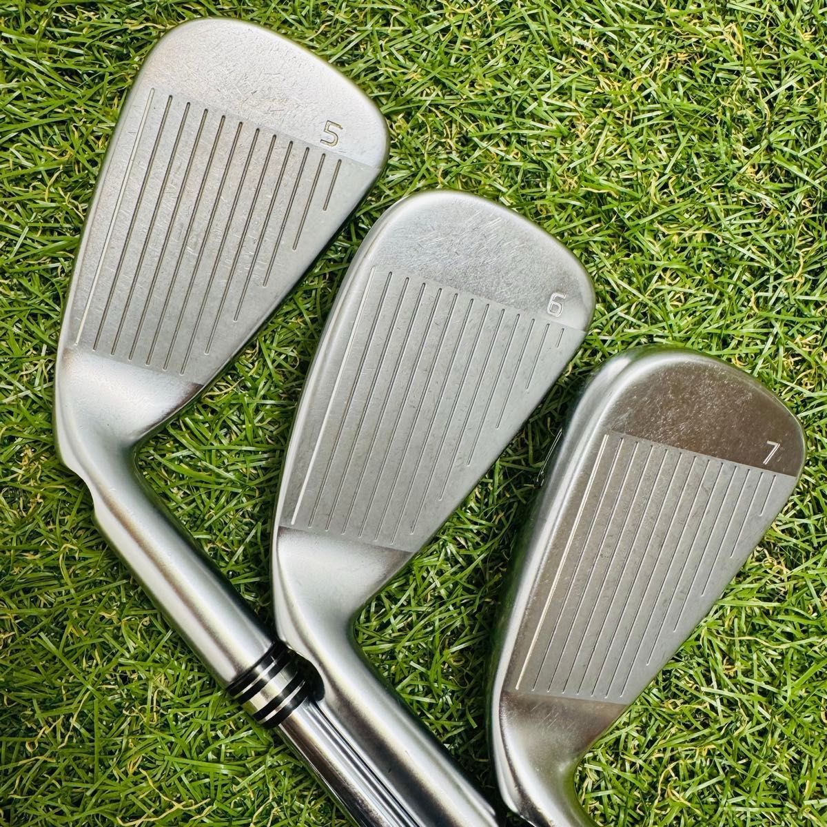 【良品】ピン G425 オレンジドット メンズアイアンセット 6本 スチール S 良品】ピン G425 オレンジドット メンズアイアンセット 6本 スチール S