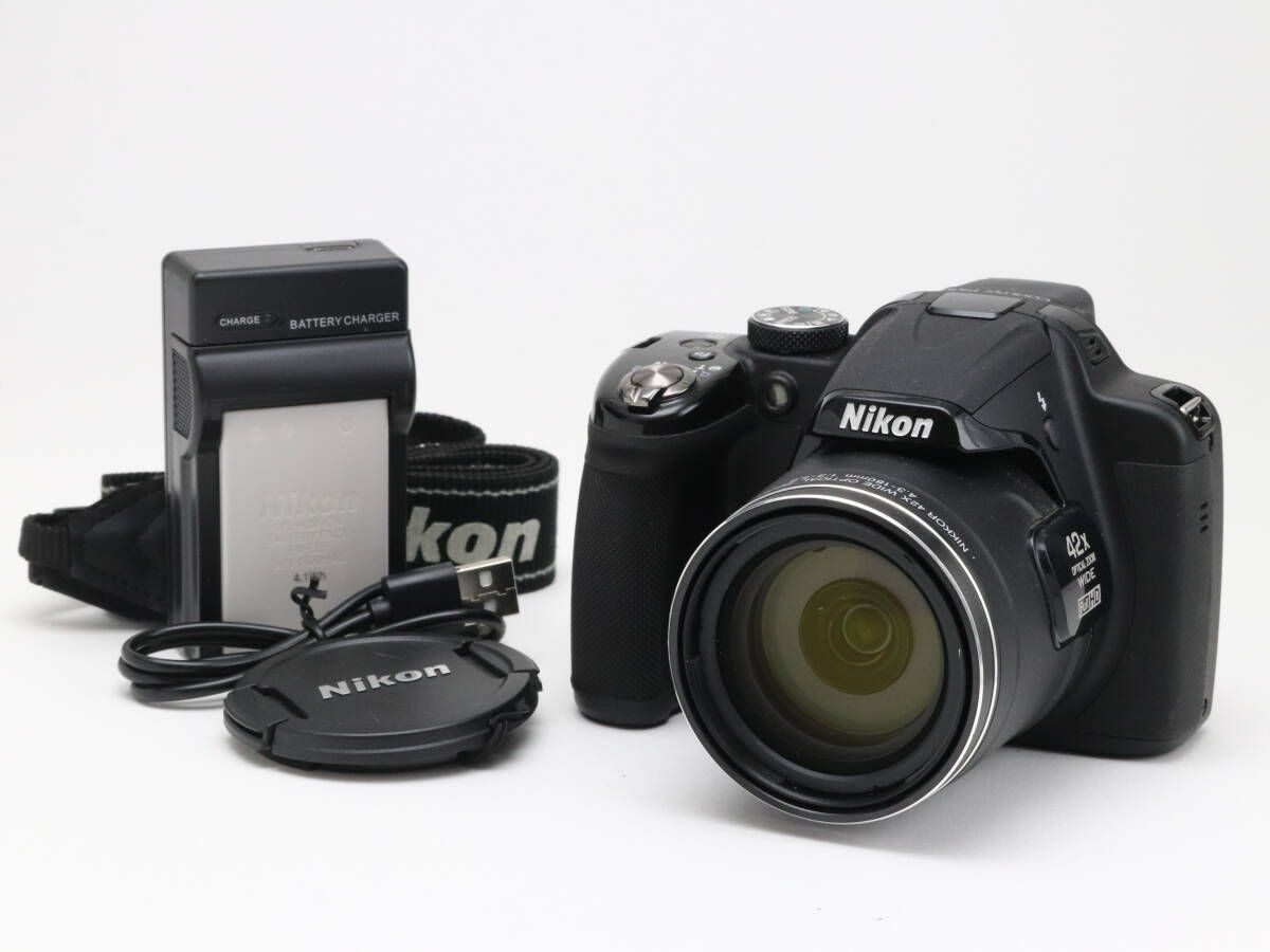 B 並品 Nikon ニコン COOLPIX P530 ブラック 初期不良返品対応 55-62
