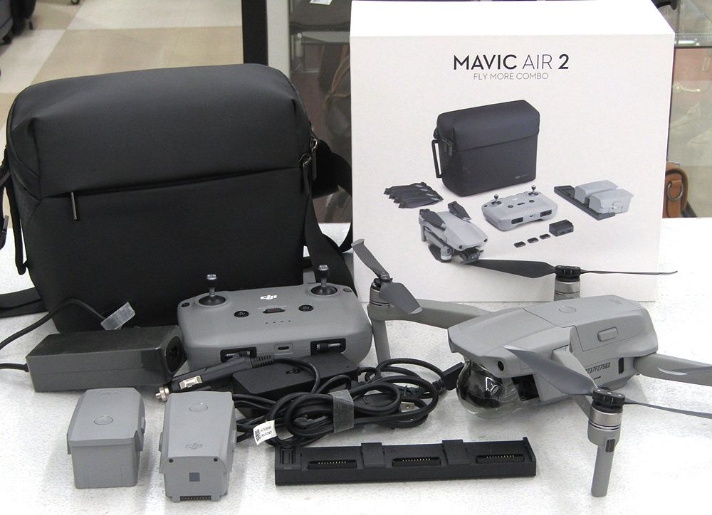 DJI Mavic Air 2 Fly More Combo(JP) MAVAC2 ドローン カメラ搭載 付属 