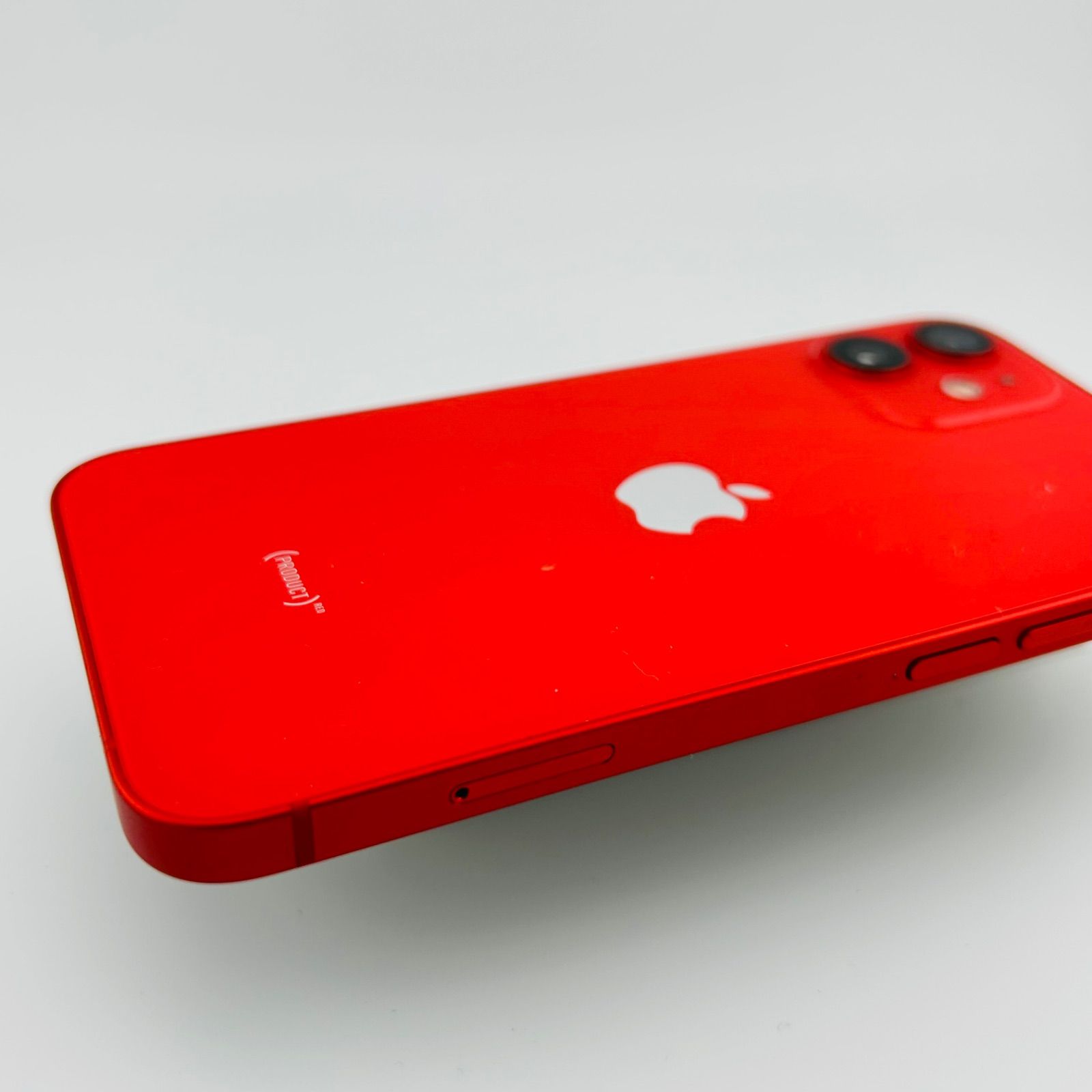 バッテリー83% iPhone12mini 64GB レッド SIMフリー(simロック解除済