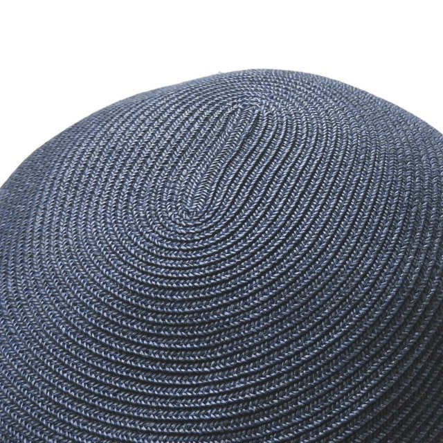 bocodeco ボコデコ Paper Braid Short Brim Cap ペーパーブレード ショートブリムキャップ フリー(内周約59cm) ネイビー/レッド バイカラー 帽子 mc64115