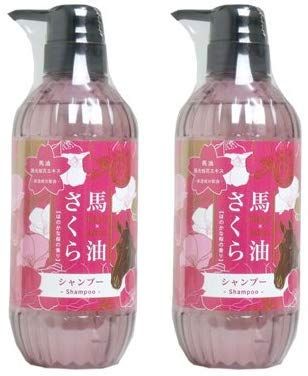 【迅速発送】フェニックス 馬油さくら シャンプー 500ml 【２個セット】