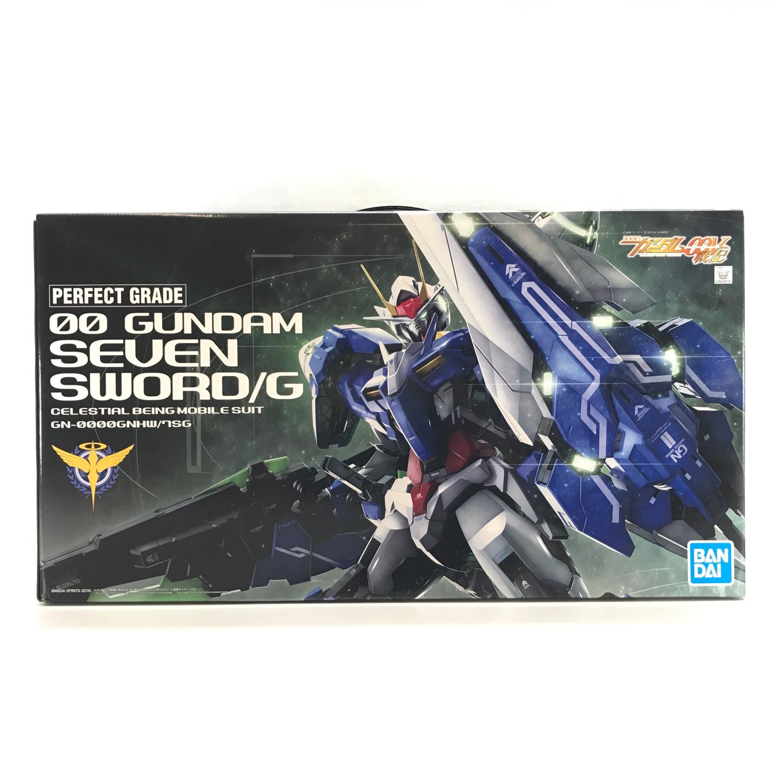 ▽BANDAI SPIRITS プラモデル 1/60 PG GN-0000GNHW/7SG