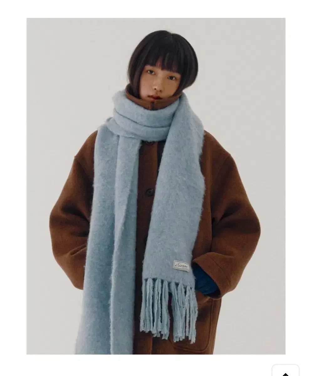 シエンヌ ジェントル ドッグ マフラー スカイブルー