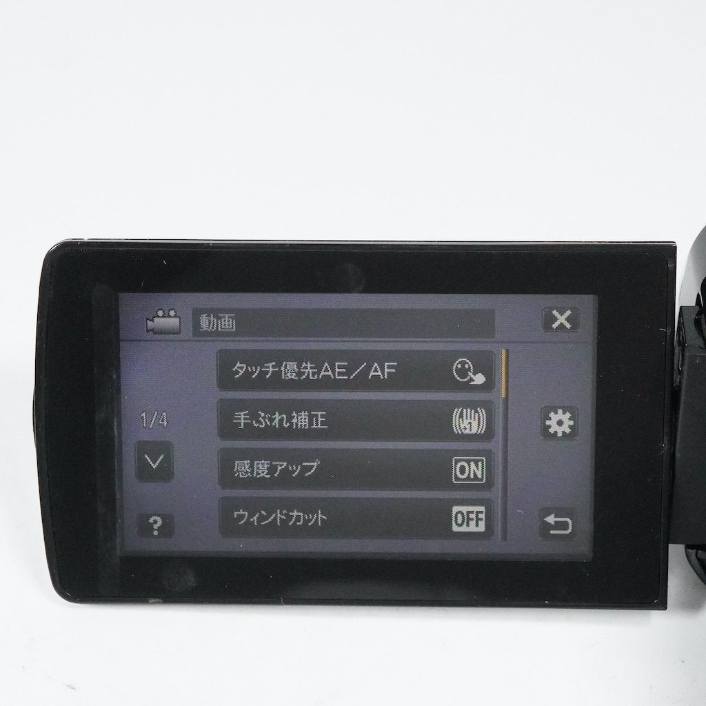 JVC Victor Everio GZ-HM460-B ブラック 動作OK 返金保証 /2044 - メルカリ