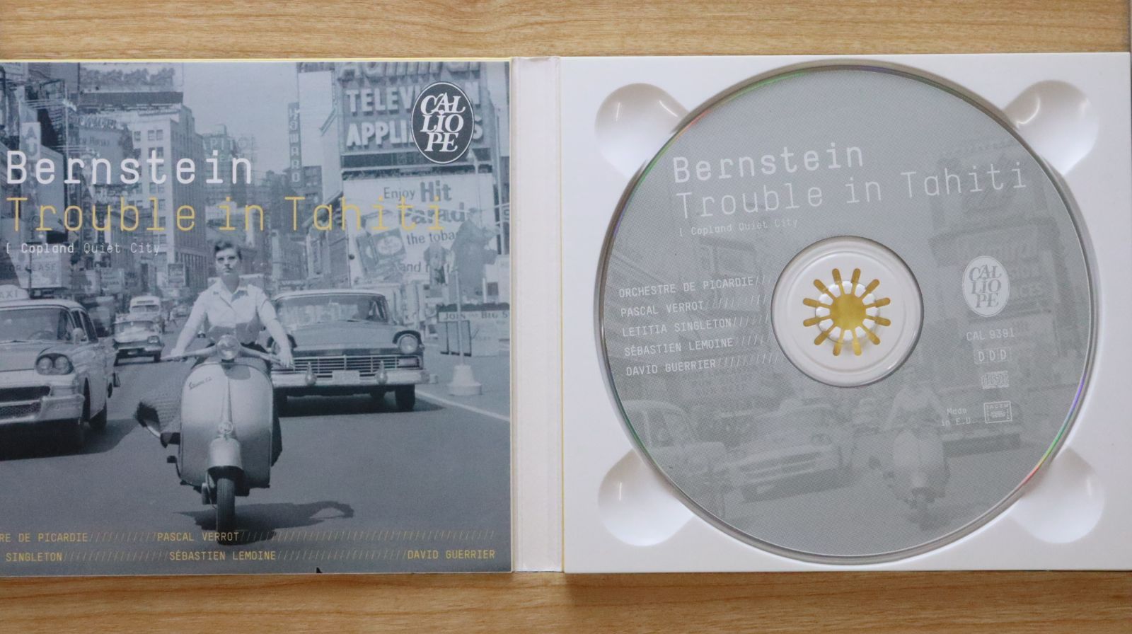 【中古】 In Tahiti Bernstein ,Nypo LEONARD BERNSTEIN LP Trouble in Tahiti - Columbia KM-32597