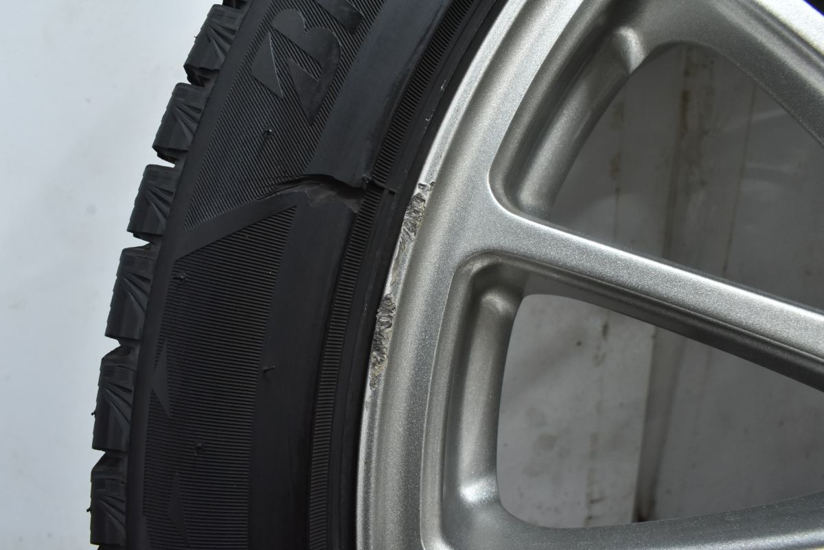 超バリ溝 9分山】エコフォルム 18in 7.5J +53 PCD100