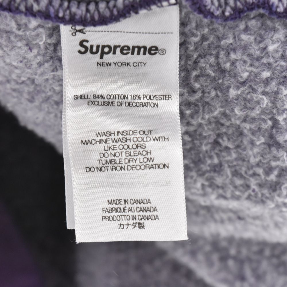 SUPREME (シュプリーム) 23SS Overdyed S Logo Hooded Sweatshirt S