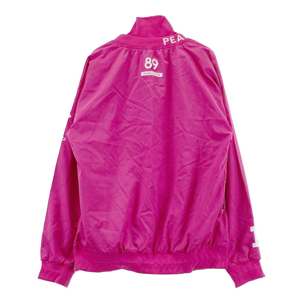 サイズ 1 PEARLY GATES パーリーゲイツ モデル インナー付き蓄熱ブルゾン ボーダー柄 ピンク系 240101501093 ゴルフウェア レディース ストスト