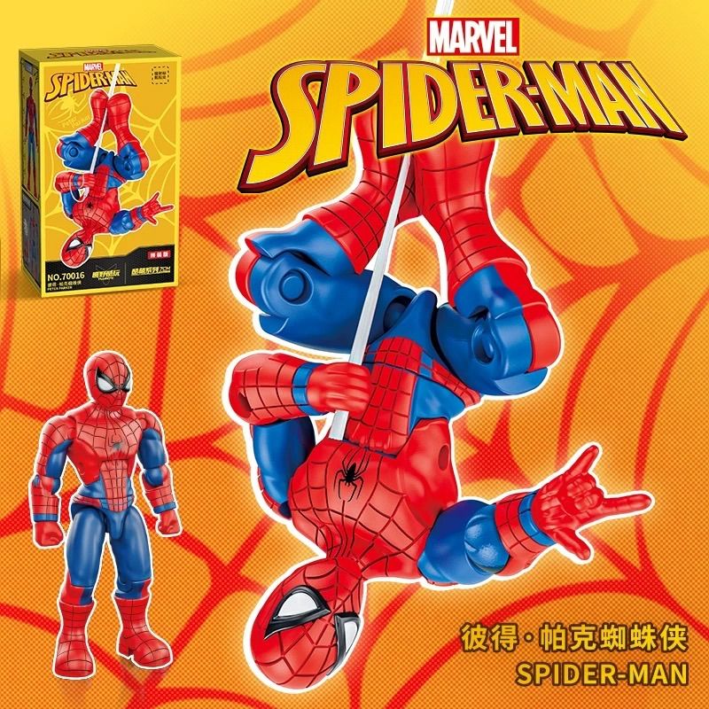 6種セット 海外限定 MARVEL アクションフィギュア スパイダーマン