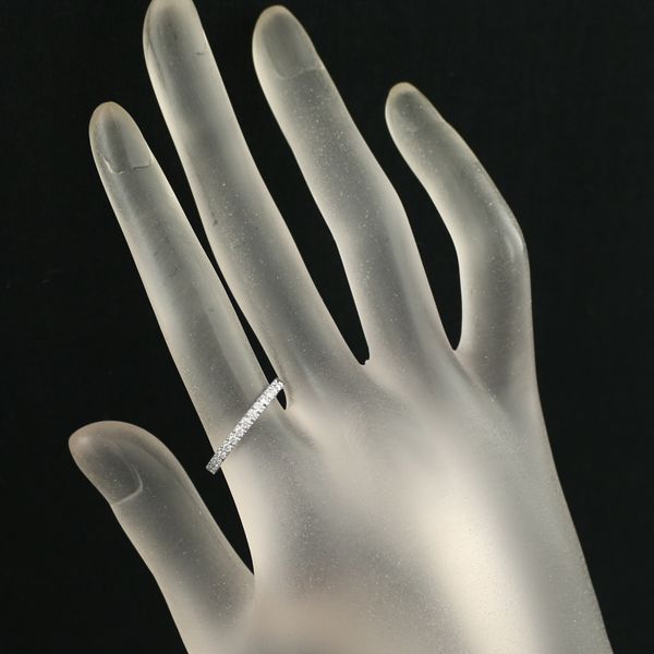 ティファニー リング ダイヤ ダイヤモンド ハート パヴェ 10.5号 K18YG  