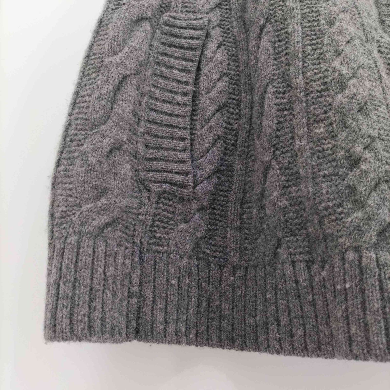 バーバリーロンドン BURBERRY LONDON カシミヤ混ケーブルニット