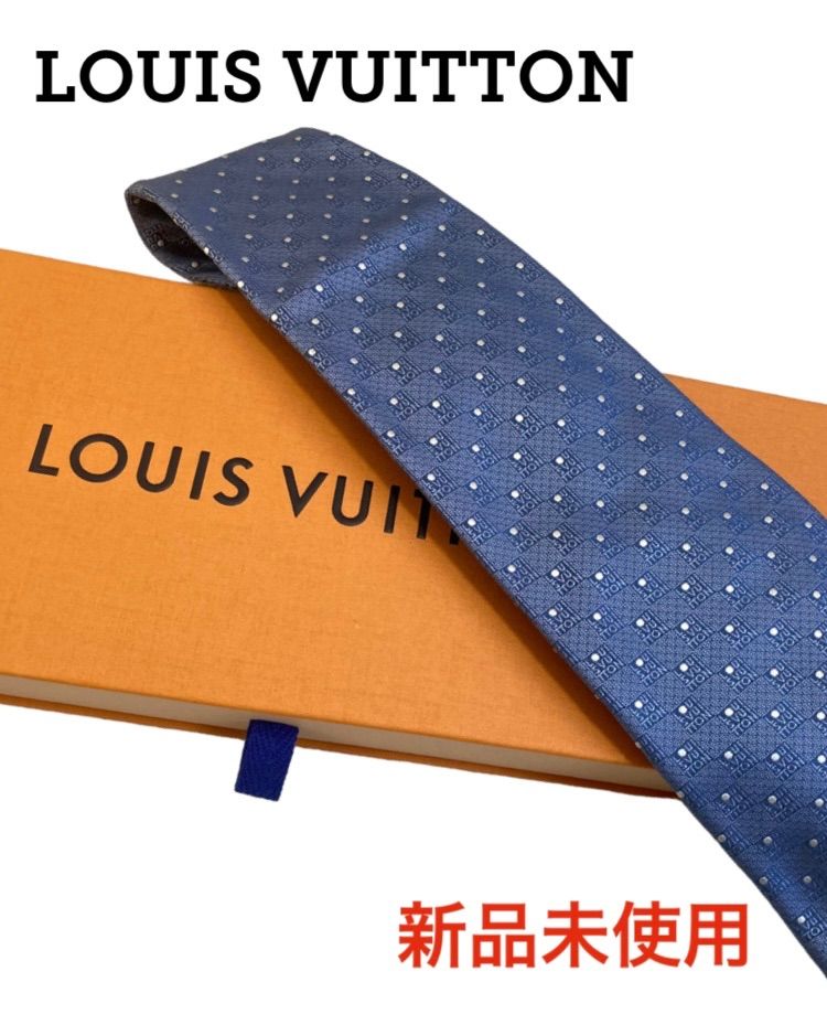 50％OFF LOUISVUITTON ダミエ クラヴァット ブルー ルイヴィトン LV