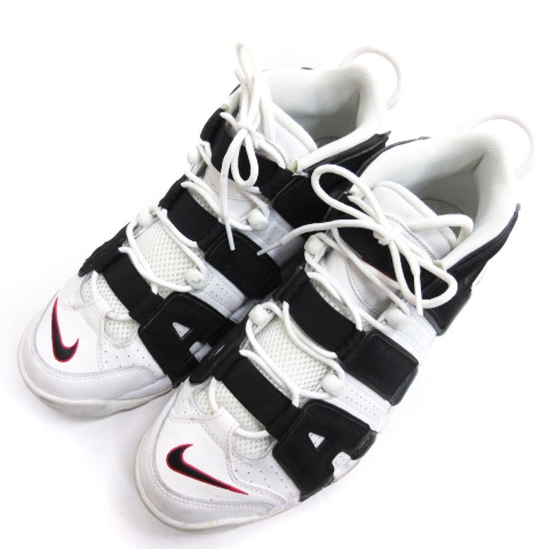 ナイキ NIKE AIR MORE UPTEMPO エア モアアップテンポ スニーカー 414962-105 ホワイト ブラック US10.5  28.5cm