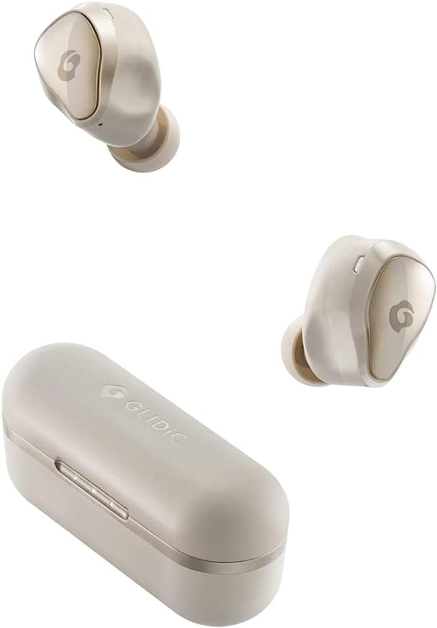 ホワイト GLIDiC Sound Air TW-7000 サンドホワイト ワイヤレスイヤホン iPhone Bluetooth 両耳 ブルートゥース  グライディック ::21638