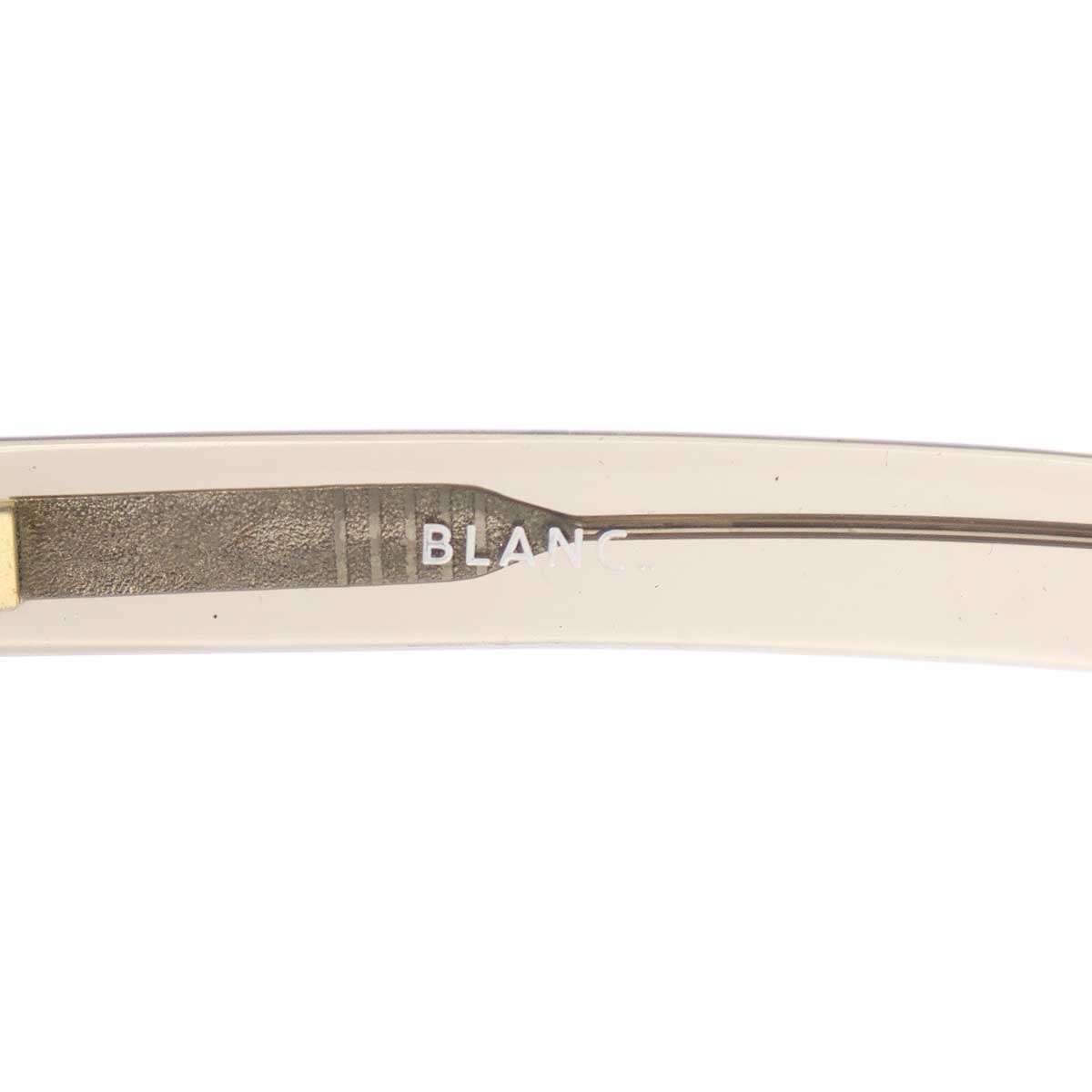 【極美品】BLANC.. B0008 52□22 140 アイウェア サングラス 極美品】BLANC.. B0008 52□22 140 アイウェア サングラス