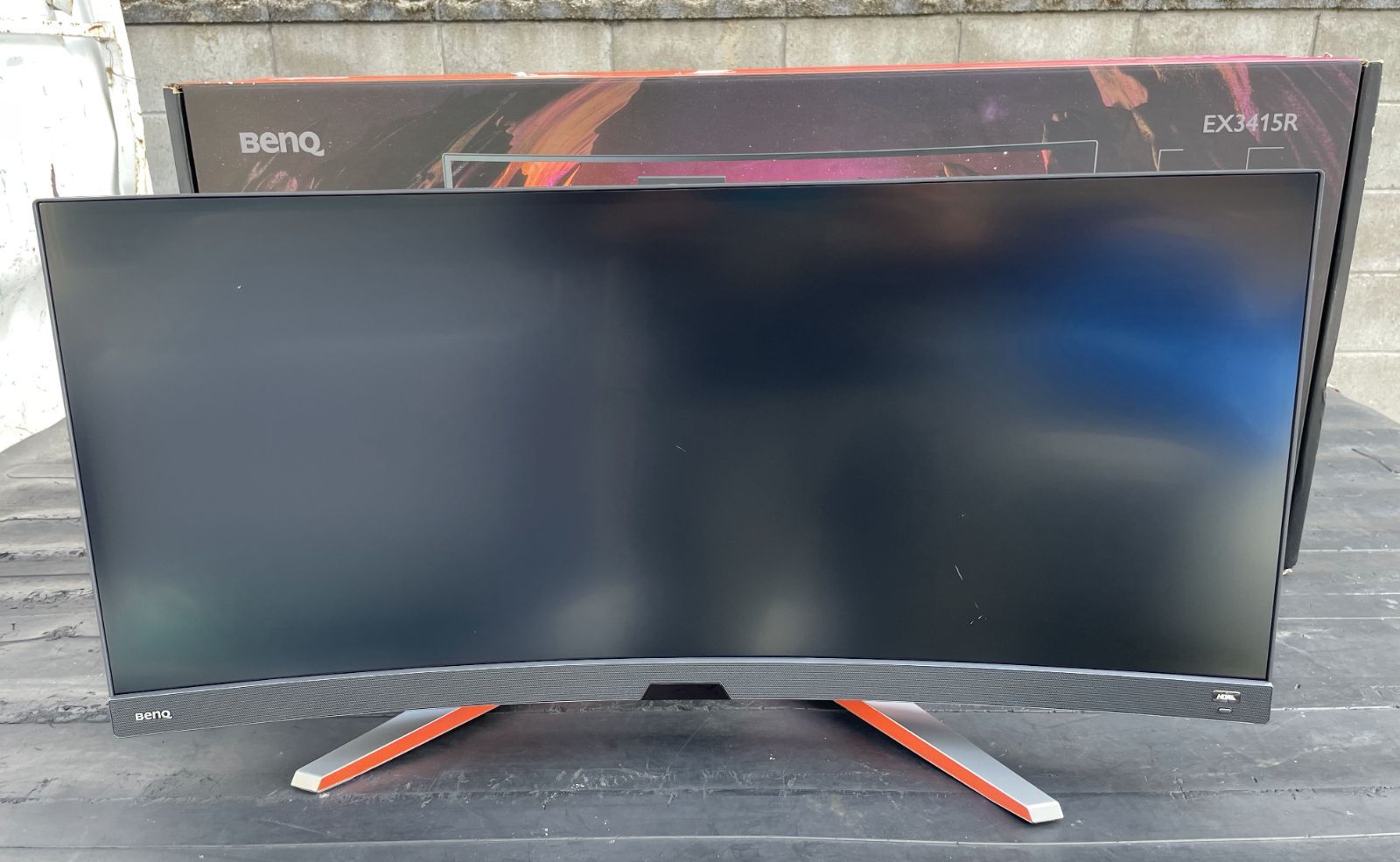 BenQ MOBIUZ 34型 局面 4Kゲーミングモニター EX3415R-L