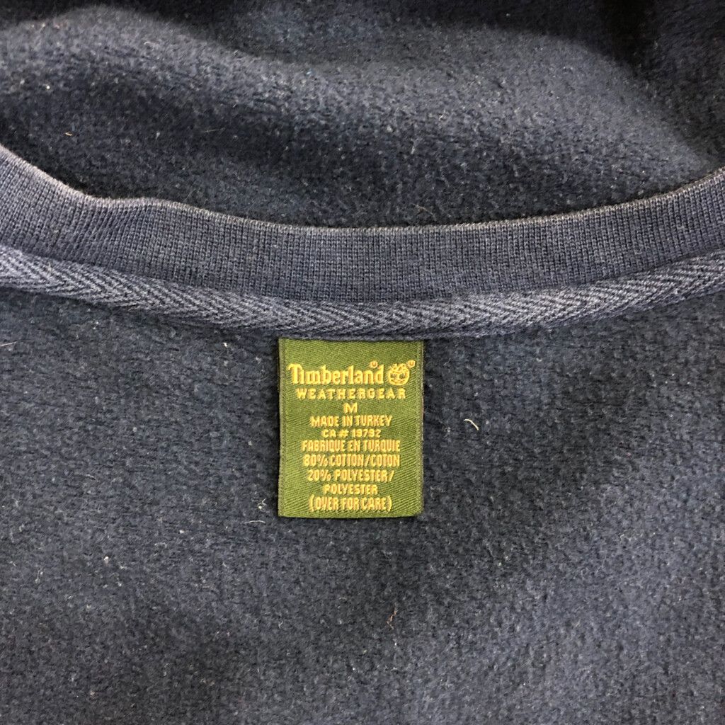 90年代 Timberland ティンバーランド スウェット ロゴ ネイビー