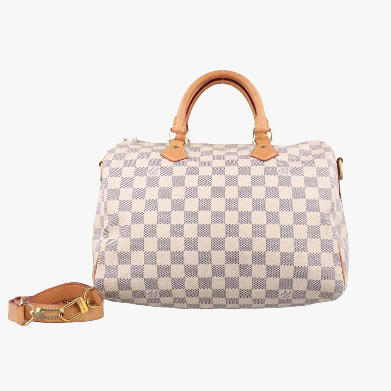 ルイヴィトン Louis Vuitton ボストンバッグ レディース スピーディ30 ホワイト ダミエキャンバス N41533 SP0197 -  メルカリ