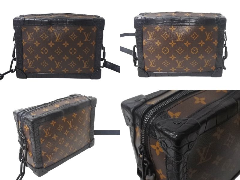 【鑑定済】ルイヴィトン スピーディ35 USA ハンドバッグ モノグラム LOUIS VUITTON ルイヴィトン ソフトトランク ショルダーバッグ