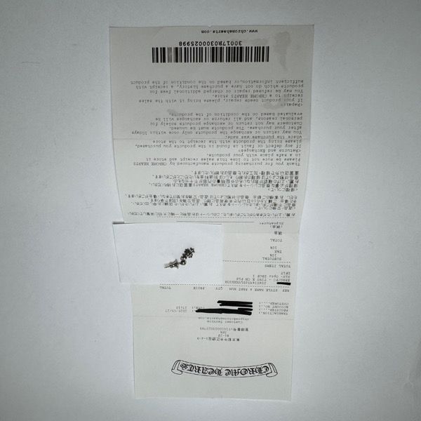 クロムハーツ TNY